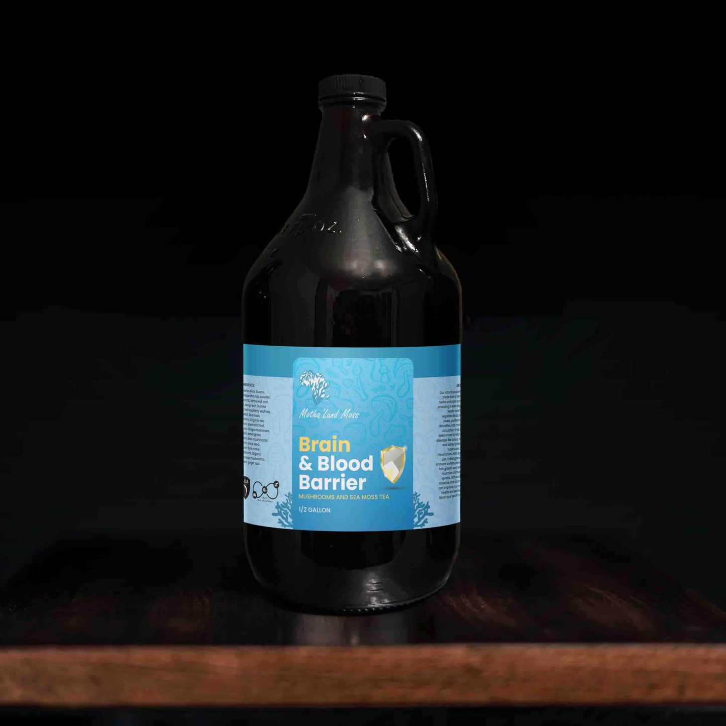 Brain & Blood Barrier- Mushrooms and Sea Moss Tea